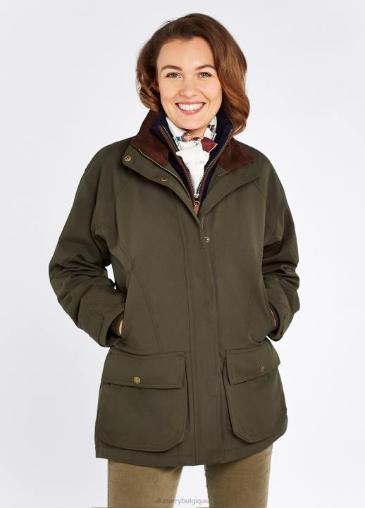 628F195 vêtements lierre Dubarry femmes manteau de tir tout usage Castlehyde