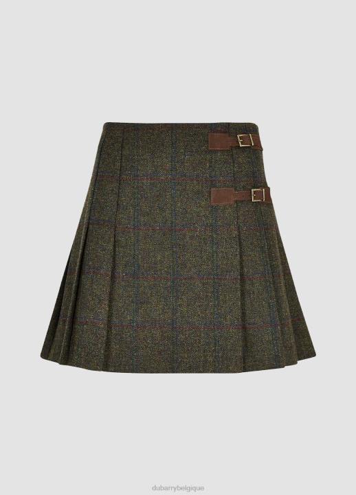 628F203 vêtements ciguë Dubarry femmes jupe en tweed à fleurs