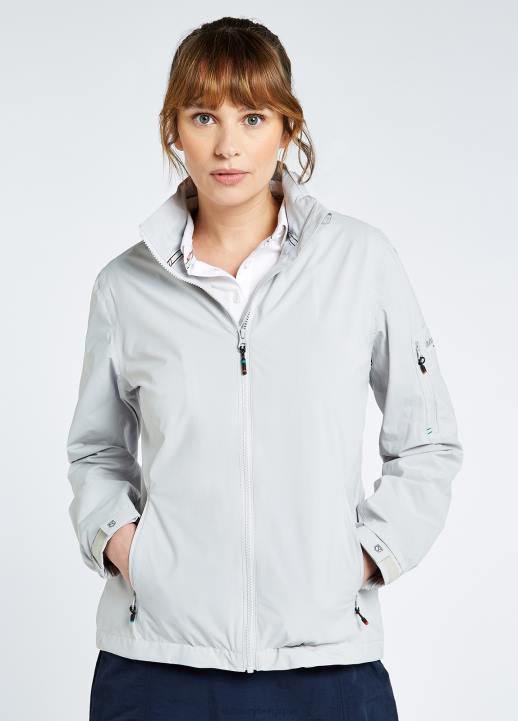 628F204 vêtements platine Dubarry femmes veste ras du cou doublée en polaire livorno