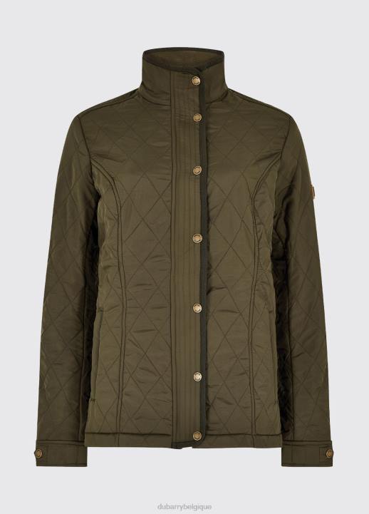 628F205 vêtements olive Dubarry femmes veste matelassée camlodge