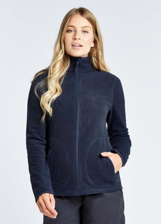 628F206 vêtements marine Dubarry femmes polaire sicile entièrement zippée