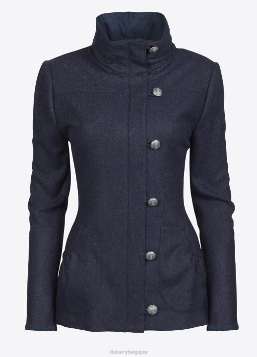 628F217 vêtements marine Dubarry femmes veste en tweed fougère