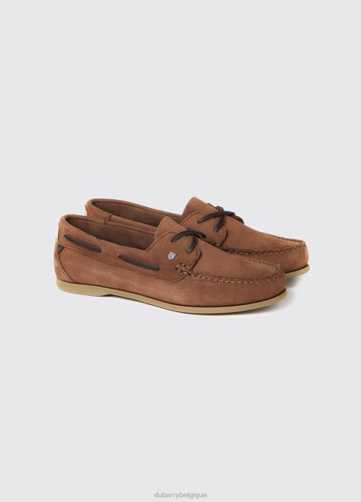 628F22 chaussure café Dubarry femmes chaussure de pont aruba