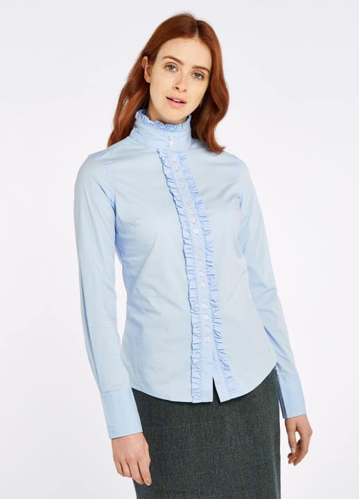 628F228 vêtements bleu pâle Dubarry femmes chemise camomille