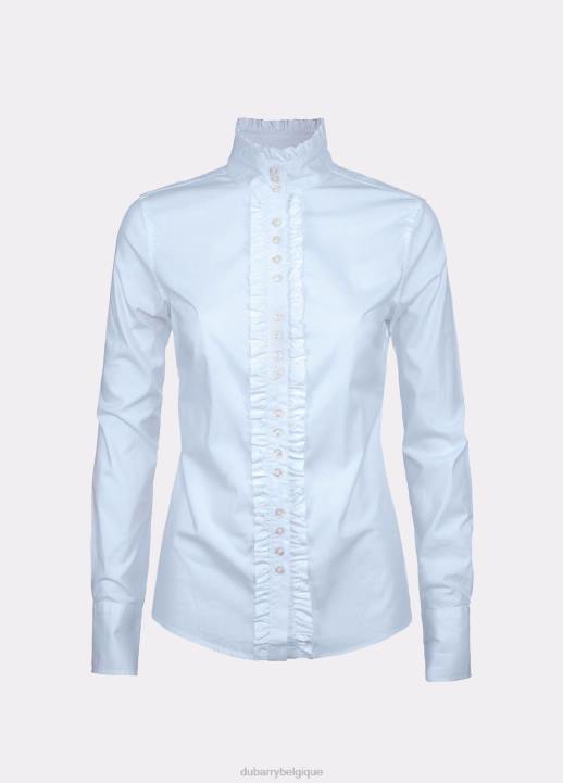 628F228 vêtements bleu pâle Dubarry femmes chemise camomille