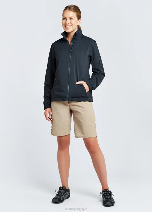 628F233 vêtements graphite Dubarry femmes veste ras du cou corfou