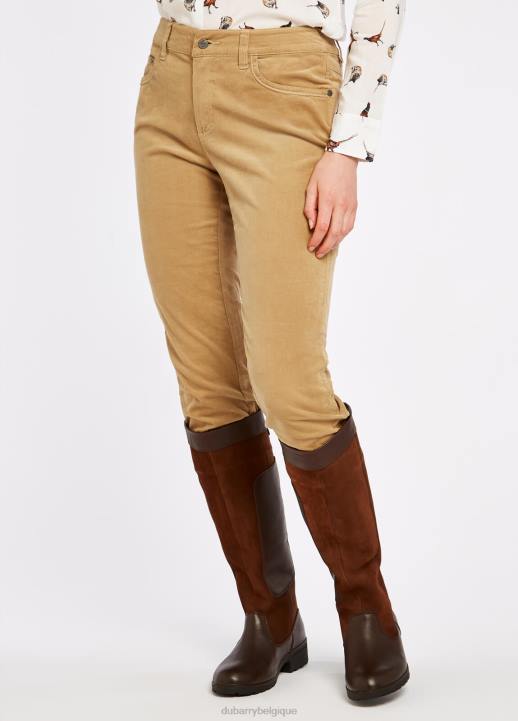 628F236 vêtements chameau Dubarry femmes jean chèvrefeuille