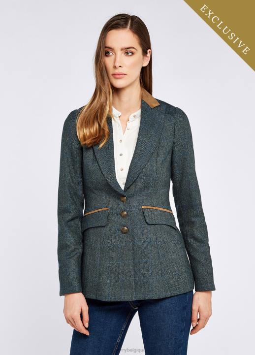 628F239 vêtements brume Dubarry femmes veste en tweed chiné