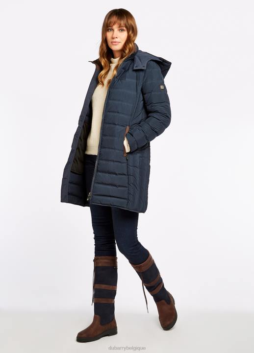 628F241 vêtements marine Dubarry femmes veste matelassée Ballybrophy