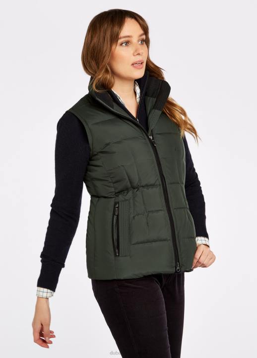 628F244 vêtements épicéa Dubarry femmes gilet matelassé Spiddal
