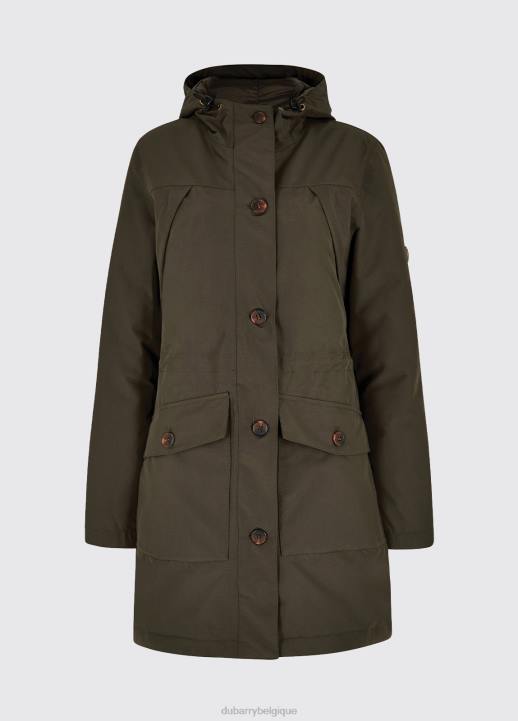 628F250 vêtements lierre Dubarry femmes parka sandford