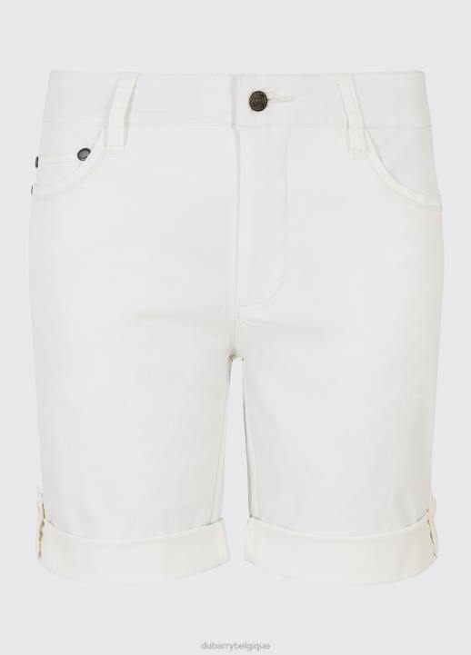 628F256 vêtements blanc Dubarry femmes short Waldron