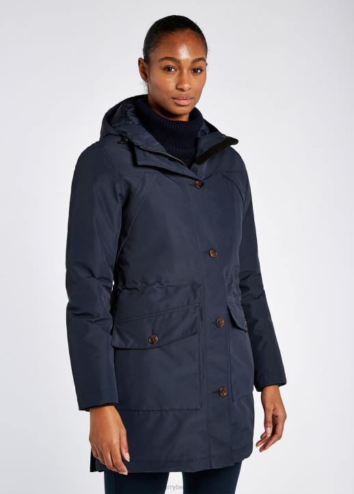 628F266 vêtements marine Dubarry femmes parka sandford
