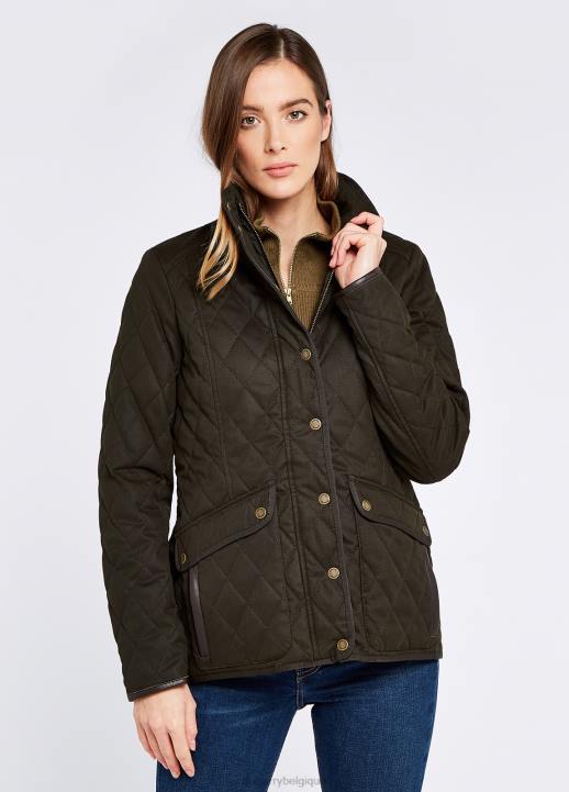628F269 vêtements vert-de-gris Dubarry femmes veste matelassée corrib