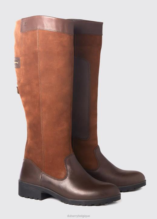 628F27 chaussure noyer Dubarry femmes botte de campagne clare
