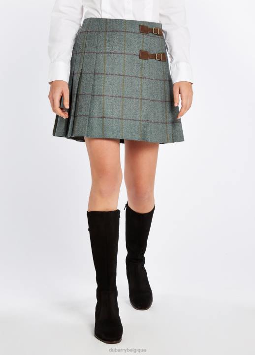 628F282 vêtements oseille Dubarry femmes jupe en tweed à fleurs