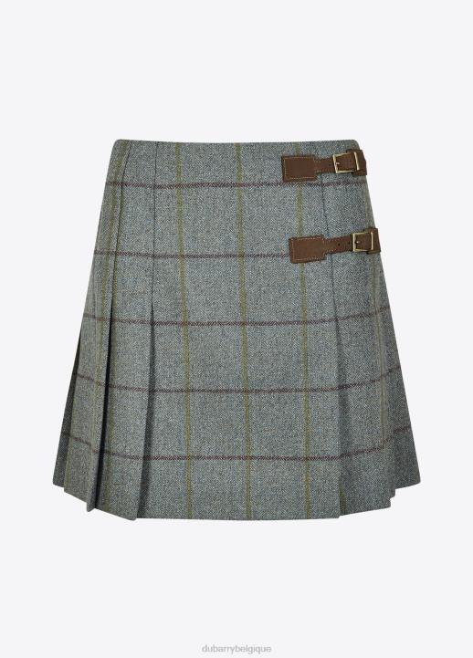 628F282 vêtements oseille Dubarry femmes jupe en tweed à fleurs