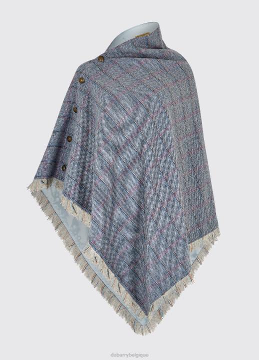 628F284 vêtements brume de démine Dubarry femmes poncho en tweed noisette