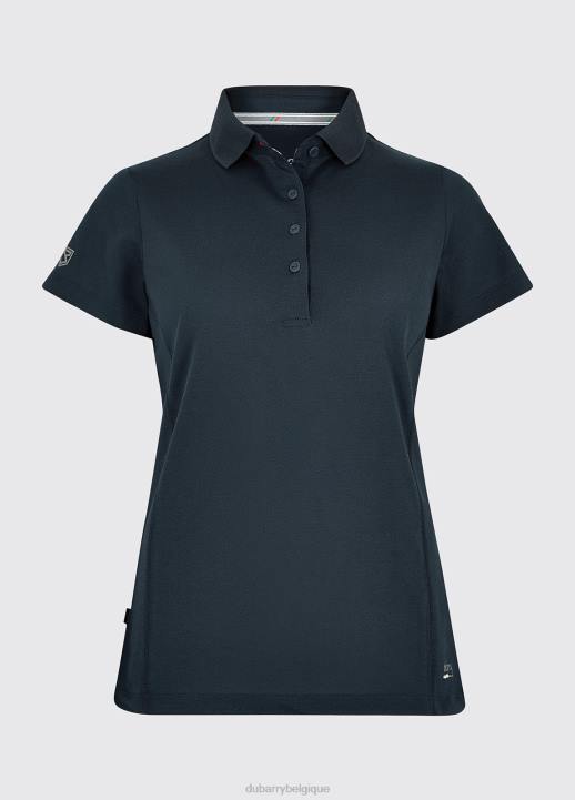 628F294 vêtements marine Dubarry femmes polo manches courtes martinique
