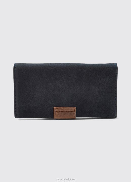 628F318 accessoires bleu marine/marron Dubarry femmes sac à main en cuir dunbrody