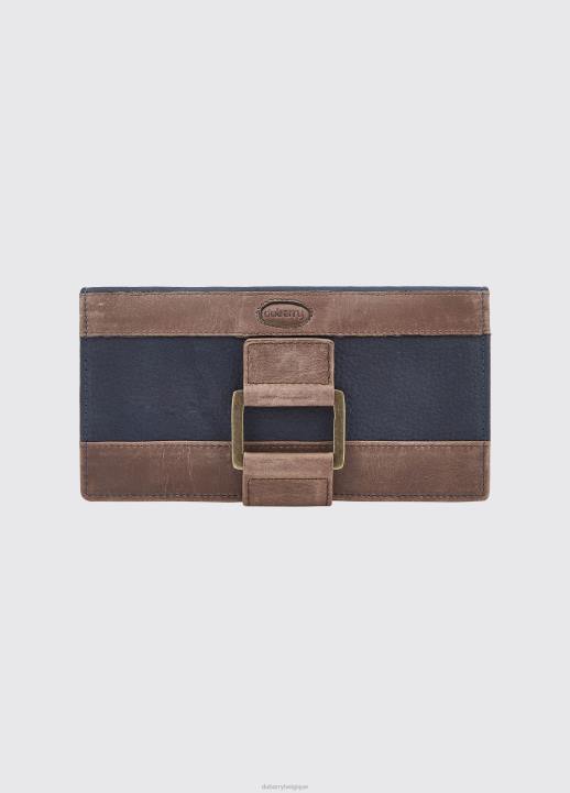 bleu marine/marron