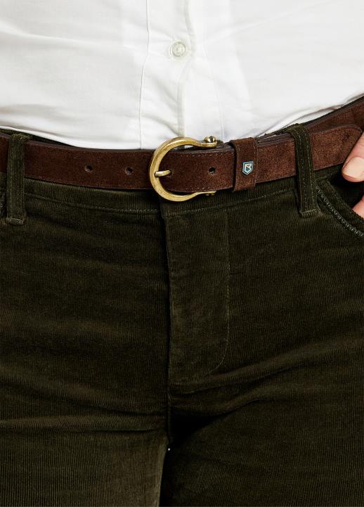 628F334 accessoires cigare Dubarry femmes ceinture en daim à arche
