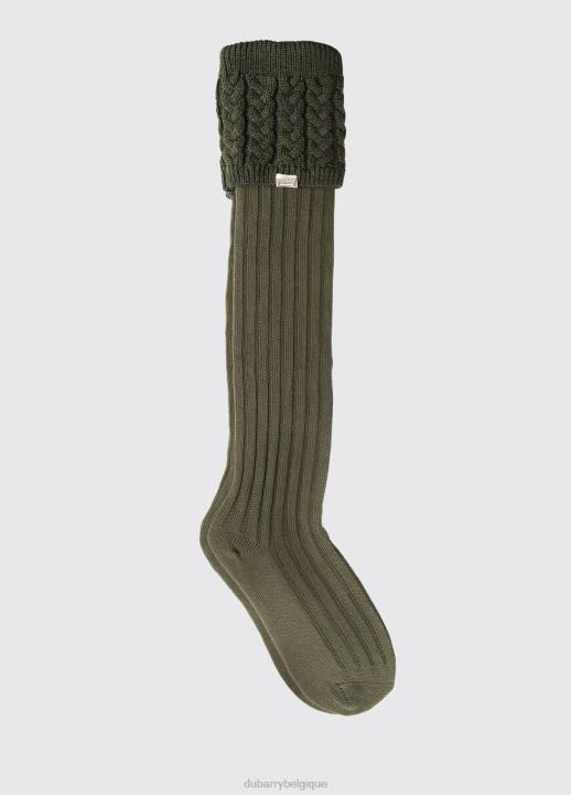 628F346 accessoires olive Dubarry femmes chaussettes trinité