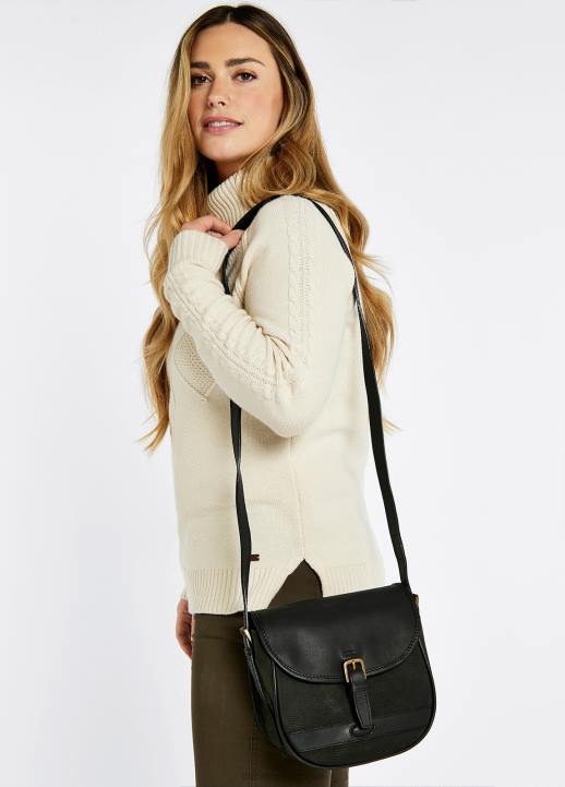 628F355 accessoires noir Dubarry femmes sac de selle en cuir Clara