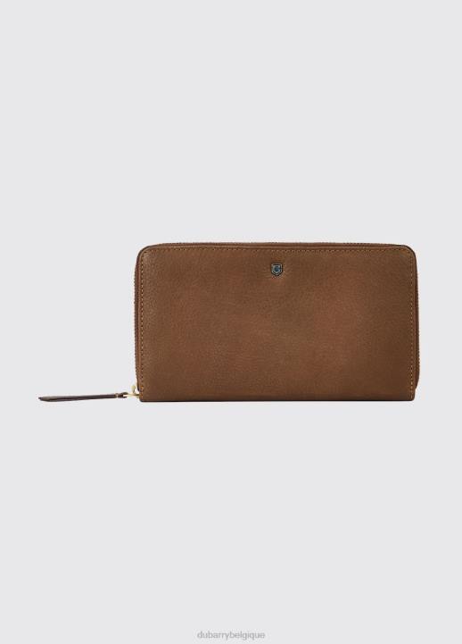 628F358 accessoires noyer Dubarry femmes portefeuille en cuir portlick