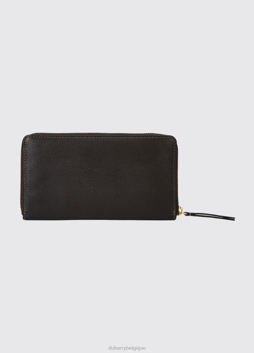 628F369 accessoires noir Dubarry femmes portefeuille en cuir portlick