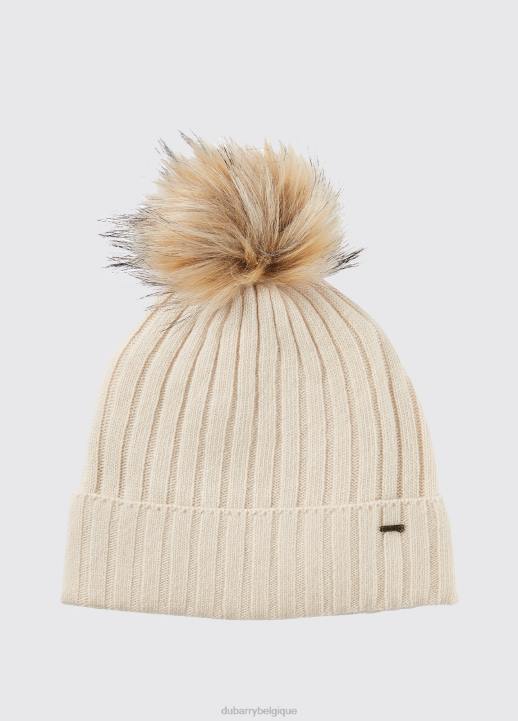 628F371 accessoires craie Dubarry femmes bonnet tricoté courlis avec pompon
