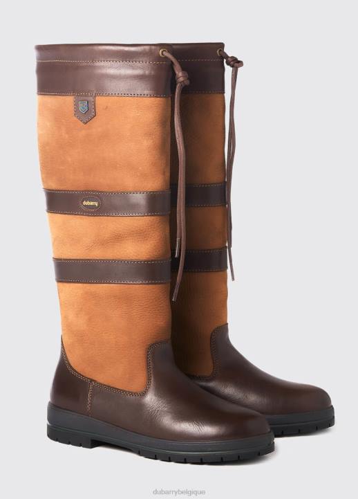 628F42 chaussure brun Dubarry femmes botte de campagne de Galway