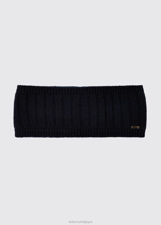 628F428 accessoires marine Dubarry femmes bandeau tricoté mohill