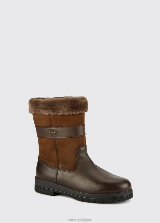 628F43 chaussure noyer Dubarry femmes botte de campagne foxrock