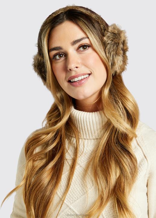 628F430 accessoires chinchilla Dubarry femmes cache-oreilles en fausse fourrure hillcrest