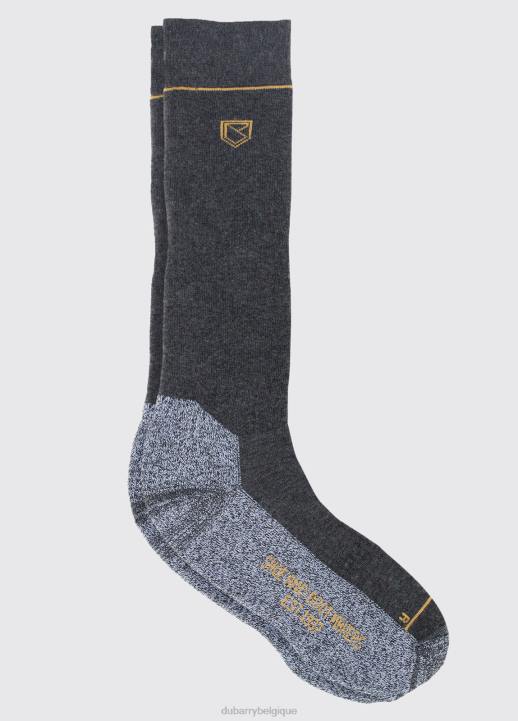 628F432 accessoires graphite Dubarry femmes chaussettes kilrush