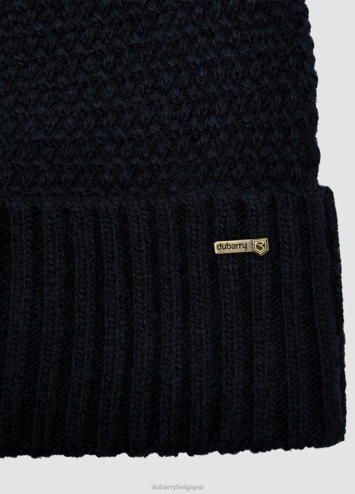 628F442 accessoires marine Dubarry femmes bonnet tricoté thormond