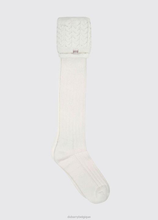 628F461 accessoires crème Dubarry femmes chaussettes trinité