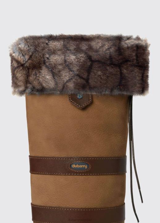 628F471 accessoires wapiti Dubarry femmes doublures de bottes en fausse fourrure