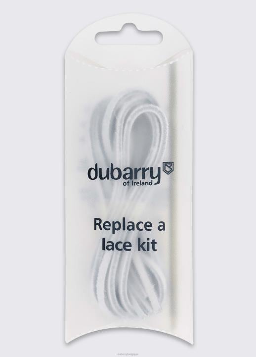 628F477 accessoires blanc Dubarry femmes kit de remplacement de lacet