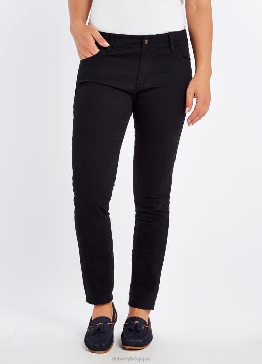 628F483 vêtements marine Dubarry femmes jean queue de renard