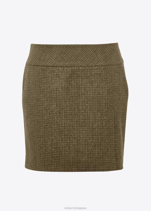 628F484 vêtements bruyère Dubarry femmes jupe en tweed à fleurs