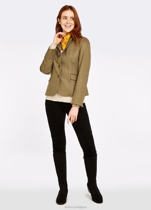 628F490 vêtements orme Dubarry femmes veste en tweed bouton d\or