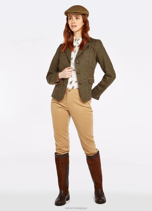 628F496 vêtements bruyère Dubarry femmes veste en tweed bouton d\or