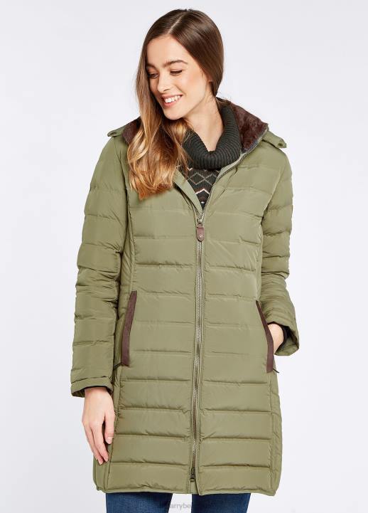 628F498 vêtements vert sombre Dubarry femmes veste matelassée Ballybrophy