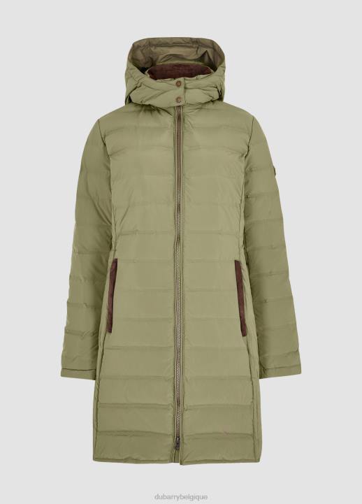 628F498 vêtements vert sombre Dubarry femmes veste matelassée Ballybrophy