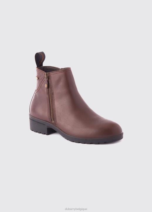 628F499 chaussure acajou Dubarry femmes botte en cuir carlow