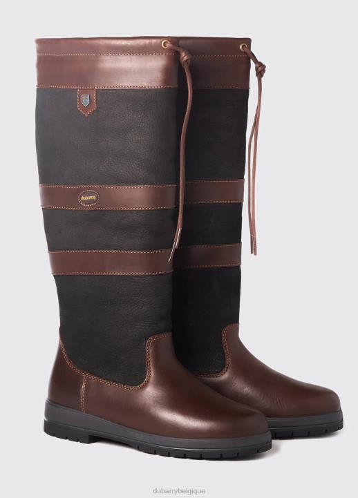 628F5 chaussure noir marron Dubarry femmes botte de campagne extrafit galway