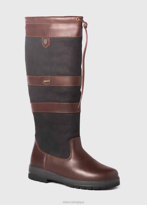 628F5 chaussure noir marron Dubarry femmes botte de campagne extrafit galway