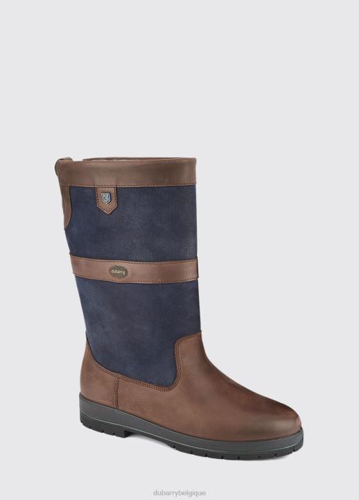 628F50 chaussure bleu marine/marron Dubarry femmes botte de campagne extrafit Kildare